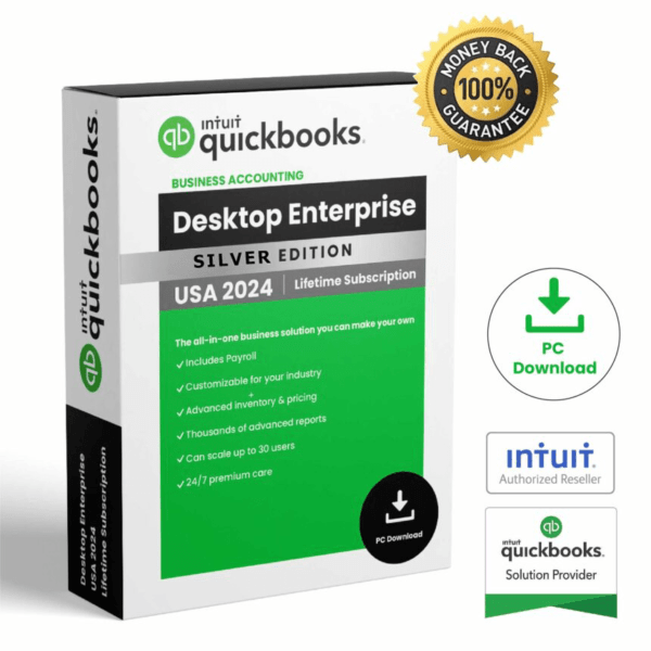 Quickbooks Desktop Enterprise silver 2024 | Us Version |