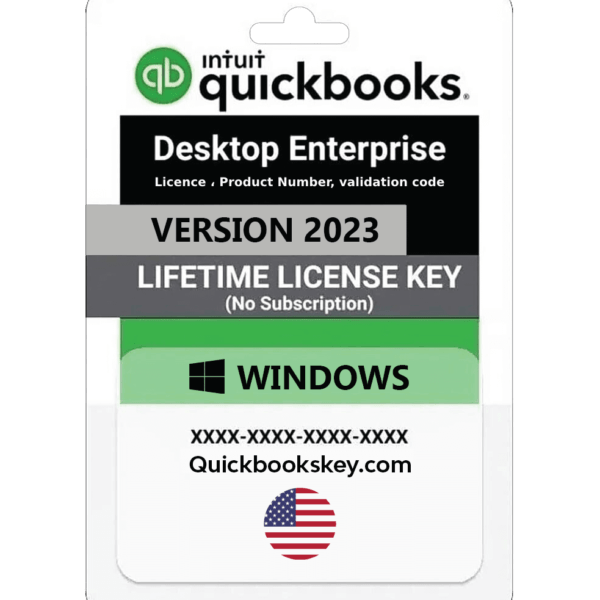 Quickbooks Desktop Enterprise Platinum 2023 With Advanced Inventory 3 Users | Us Version |
