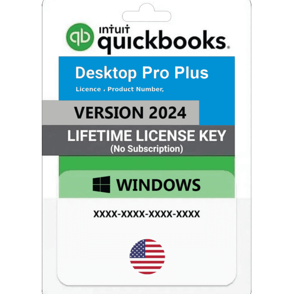 Quickbooks Desktop Pro Plus 2024 | Usa Version |